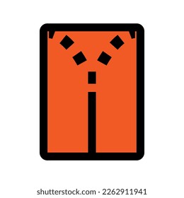 Archive file icon line isolated on white background. Black flat thin icon on modern outline style. Linear symbol and editable stroke. Simple and pixel perfect stroke vector illustration