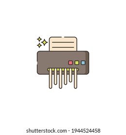 Icono plano de archivo aislado en fondo blanco