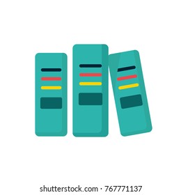 archive flat icon vector