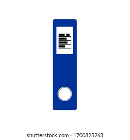 Archive folder color icon. document colorful sign design
