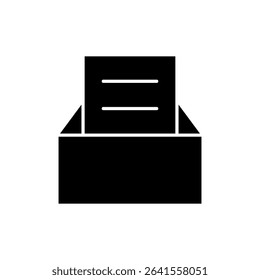 Archive folders icon symbol for apps and websites. Document vector icon. Archive storage icon.