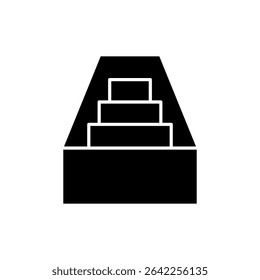 Archive folders icon symbol for apps and websites. Document vector icon. Archive storage icon.