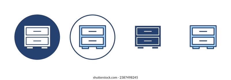 Archive folders icon vector. Document vector icon. Archive storage icon.