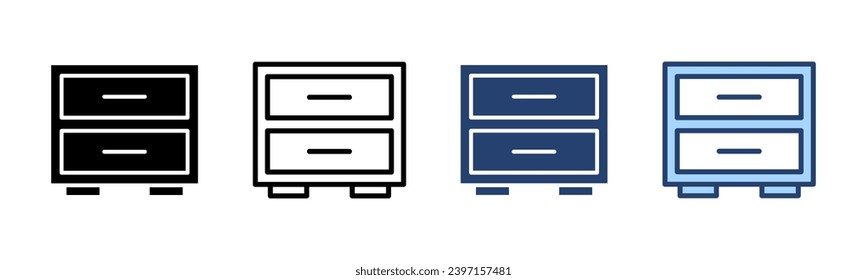 Archive folders icon vector. Document vector icon. Archive storage icon.