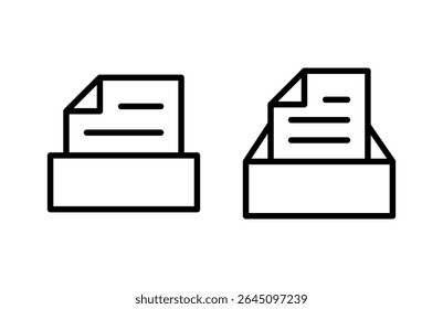 Archive folders icon vector illustration. Document vector icon. Archive storage icon.