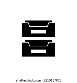 Archive folders icon vector for web and mobile app. Document vector icon. Archive storage icon.