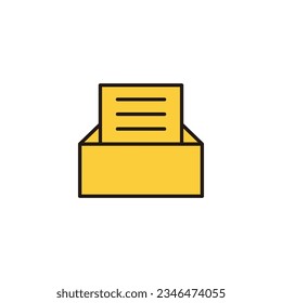 Archivar carpetas vectorial de icono para aplicaciones web y móviles. Icono del vector del documento. Icono de almacenamiento de archivo.