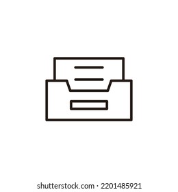 Archive folders icon for web and mobile app. Document vector icon. Archive storage icon.