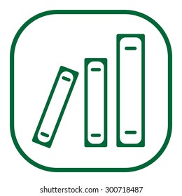 Archive folders vector icon