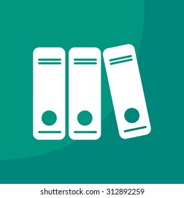 Archive folders vector icon