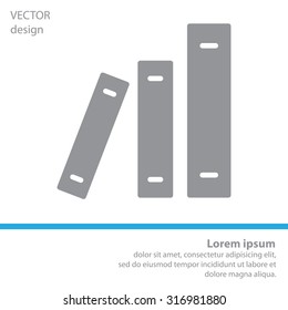 Archive folders vector icon