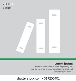 Archive folders vector icon