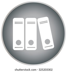 Archive folders vector icon