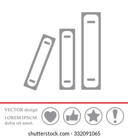 Archive folders vector icon