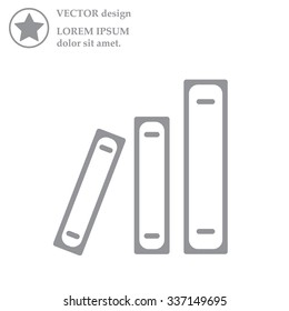 Archive folders vector icon