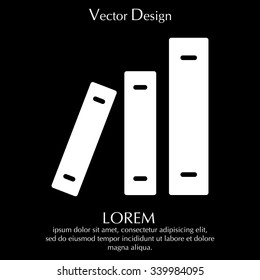 Archive folders vector icon