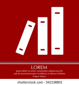 Archive folders vector icon