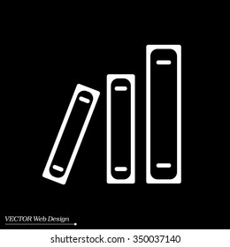 Archive folders vector icon