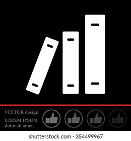 Archive folders vector icon
