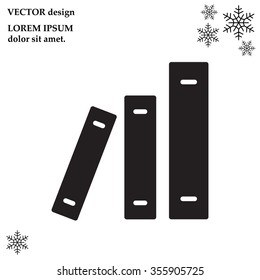 Archive folders vector icon
