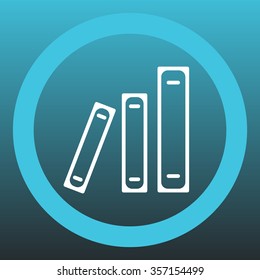 Archive folders vector icon