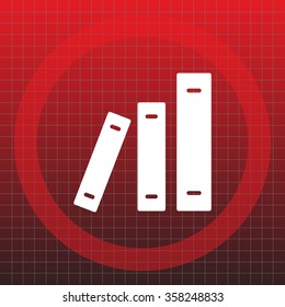 Archive folders vector icon