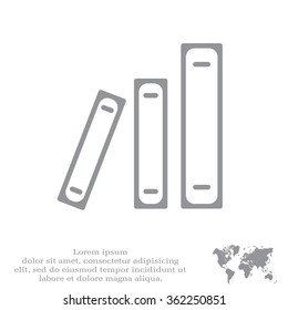 Archive folders vector icon