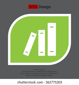 Archive folders vector icon