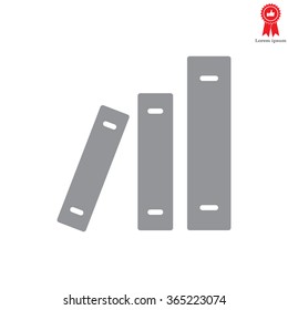 Archive folders vector icon