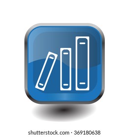 Archive folders vector icon