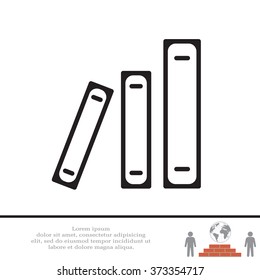Archive folders vector icon