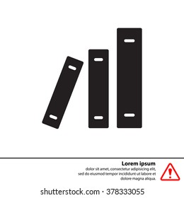 Archive folders vector icon