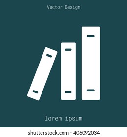 Archive folders vector icon