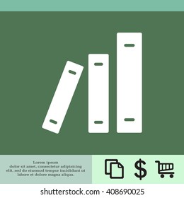 Archive folders vector icon