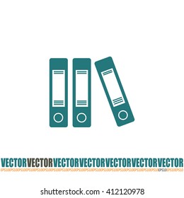 Archive folders vector icon