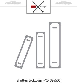 Archive folders vector icon
