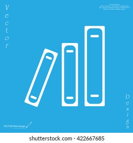 Archive folders vector icon