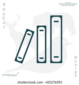 Archive folders vector icon