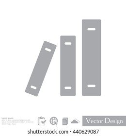 Archive folders vector icon