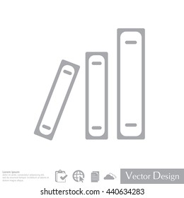 Archive folders vector icon