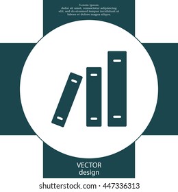 Archive folders vector icon