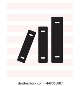 Archive folders vector icon