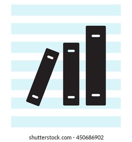 Archive folders vector icon