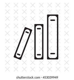Archive folders vector icon