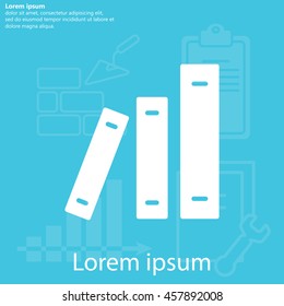 Archive folders vector icon