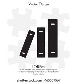 Archive folders vector icon