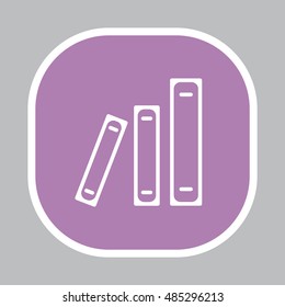 Archive folders vector icon