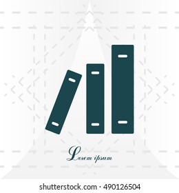 Archive folders vector icon