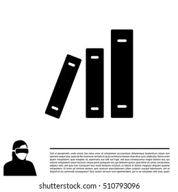 Archive folders vector icon
