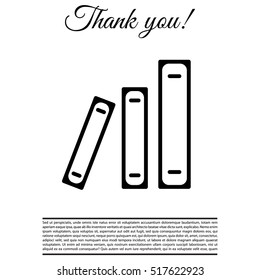 Archive folders vector icon